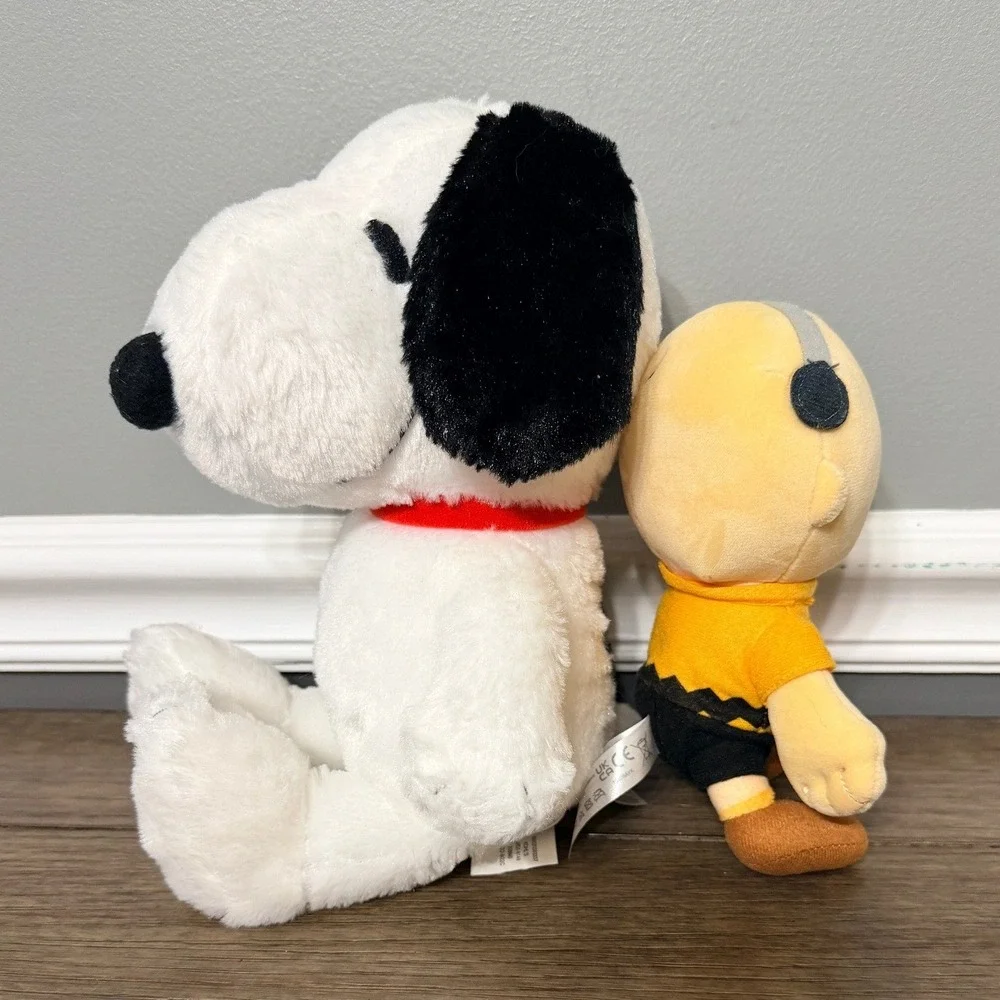 Peanuts Snoopy Charlie Brown Plush Bundle Kohls Cares Snoopy in‎ Space 2pc Set